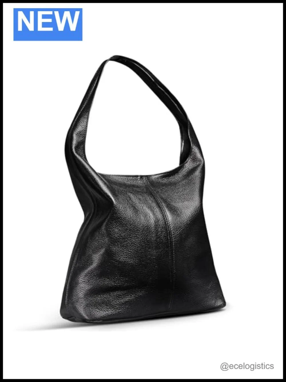 Genuine Leather Hobo Bag for Women Large Soft Slouchy Shoulder Purse with Zipper